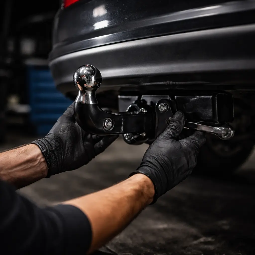 Veokonksu paigaldus Tallinnas Mustamäel – professionaalne haakekonksu paigaldamine